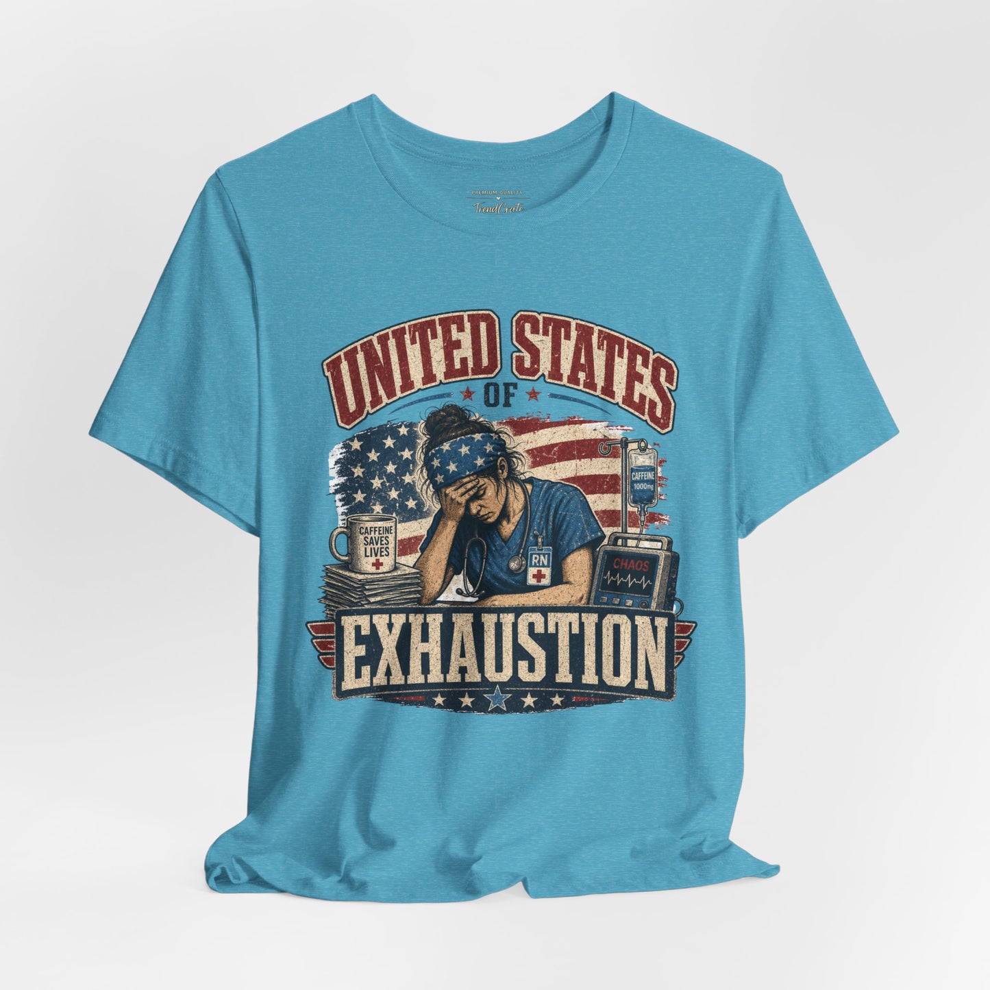 United States of Exhaustion Tee