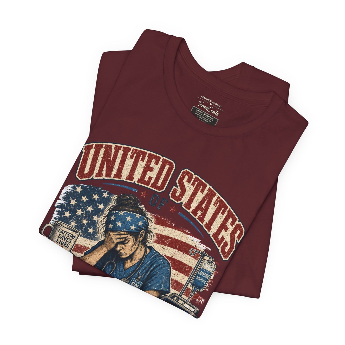 United States of Exhaustion Tee