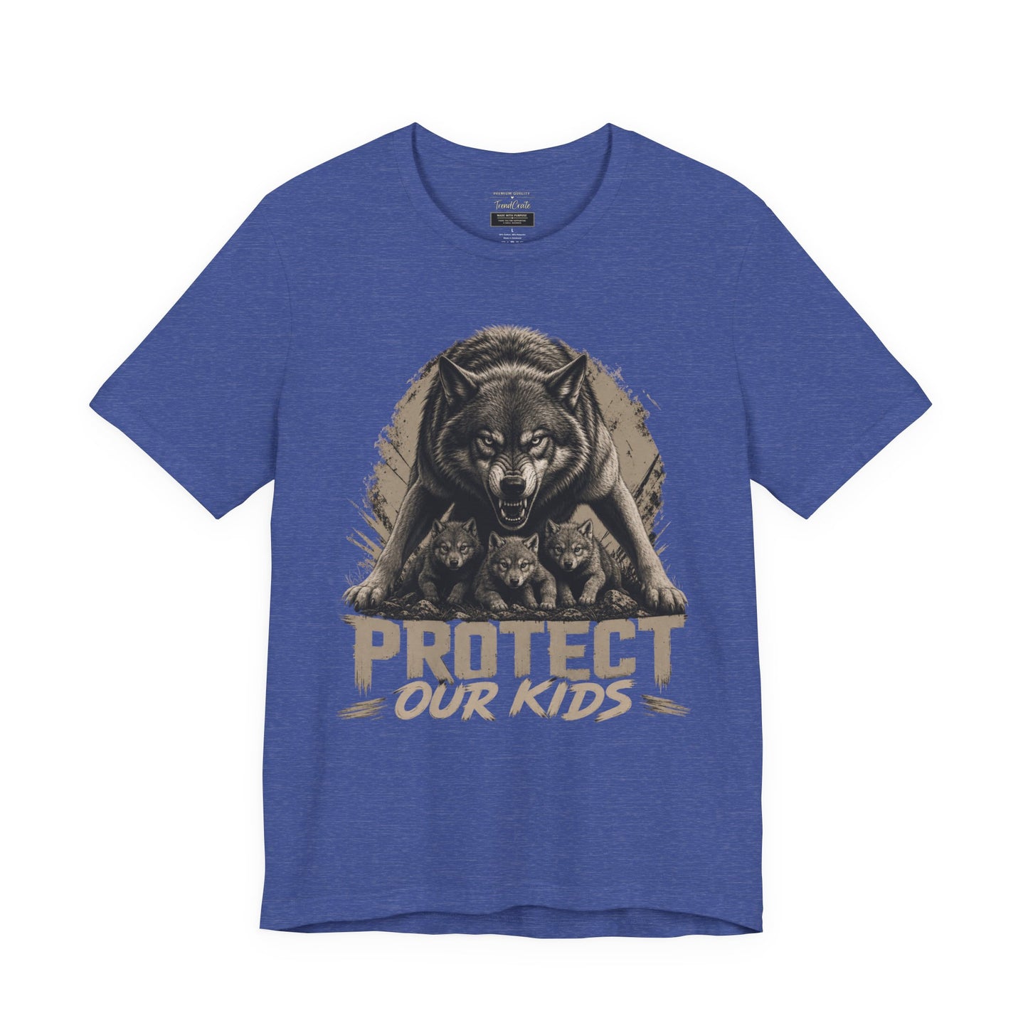 Protect Our Kids T-Shirt — Wolf Pack Family Protection Tee