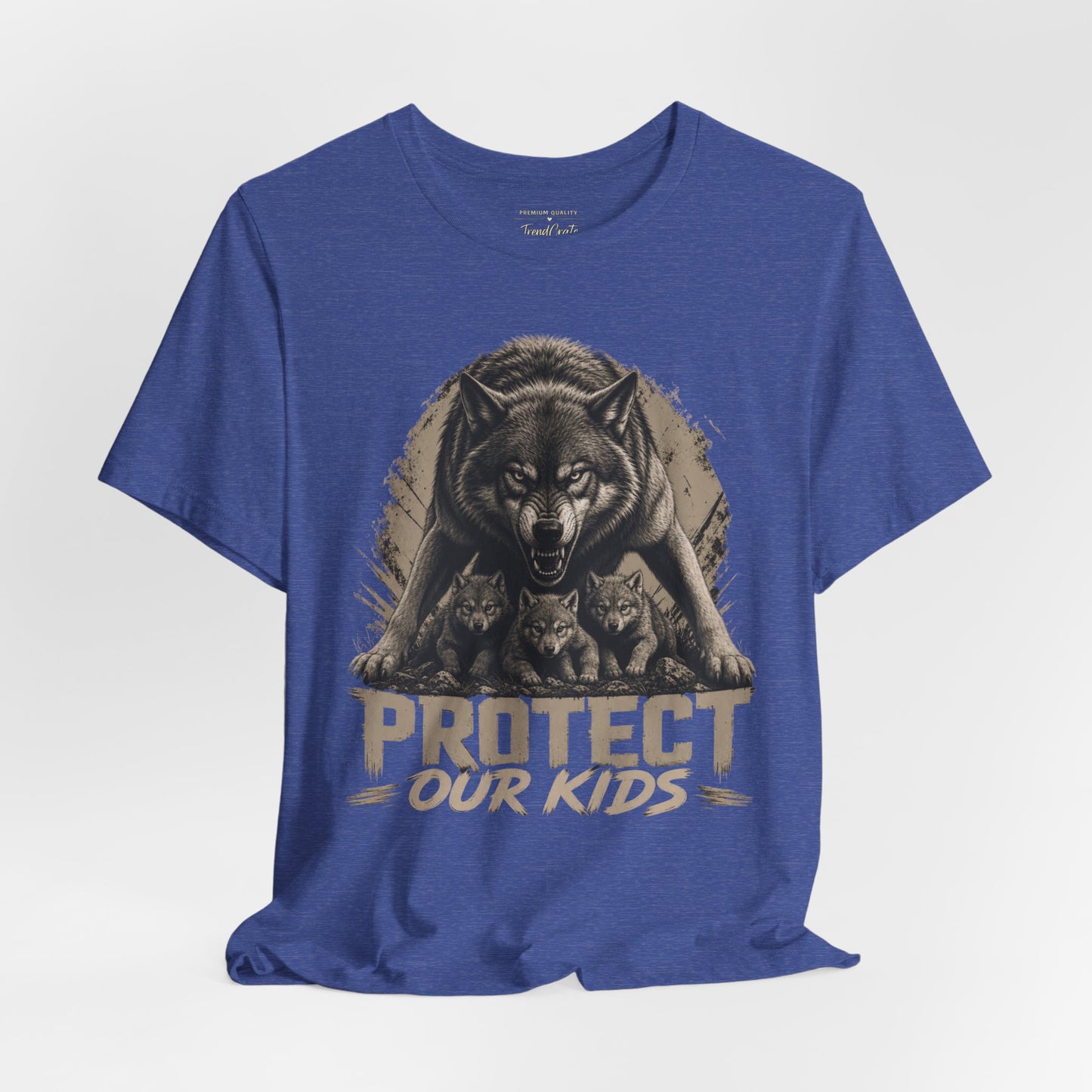 Protect Our Kids T-Shirt — Wolf Pack Family Protection Tee
