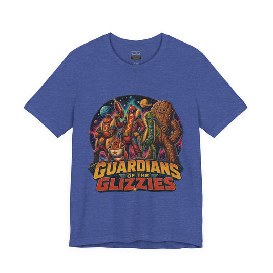 Guardians of the Glizzies Graphic Tee — Retro Space Adventure T-Shirt