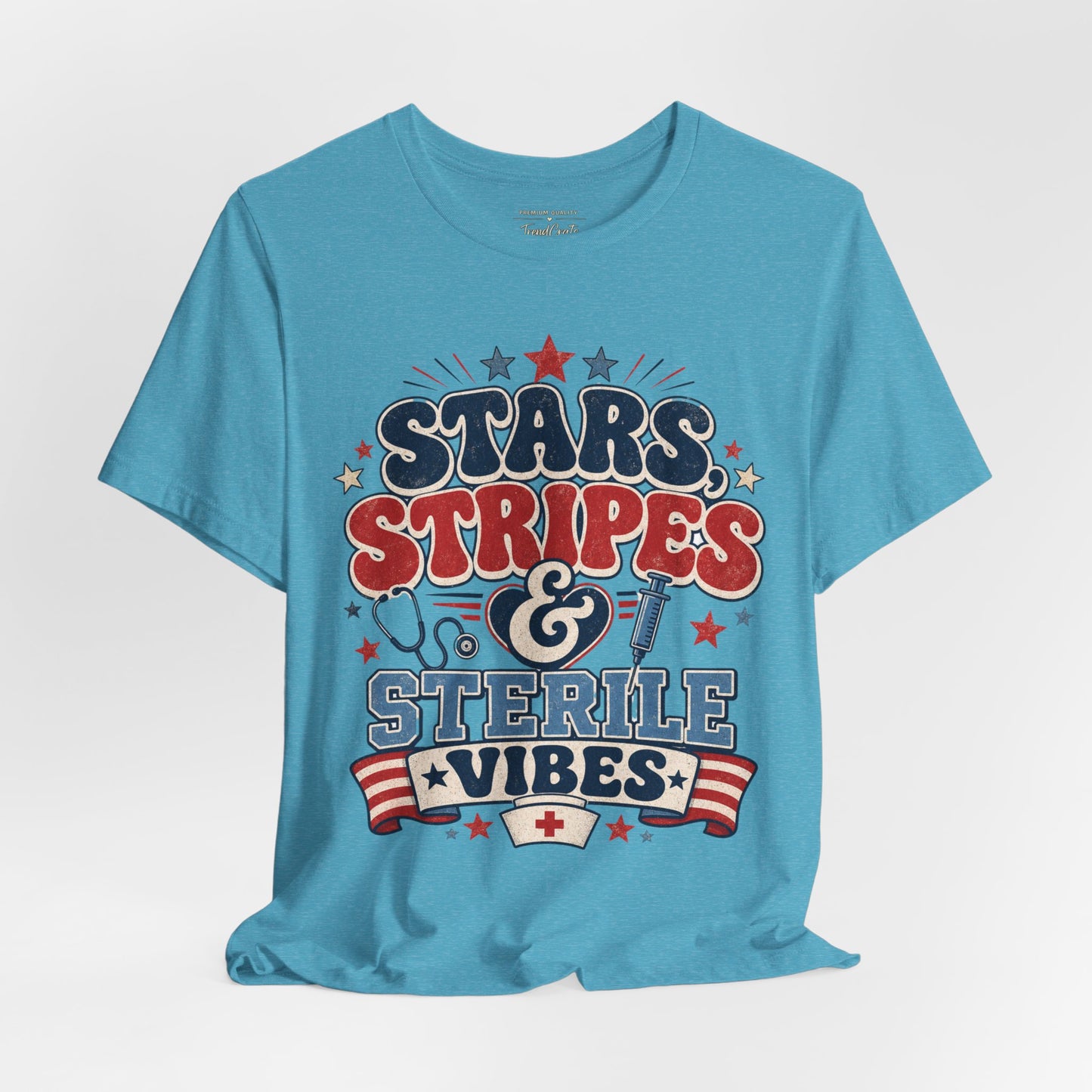 Stars Stripes & Sterile Vibes Tee