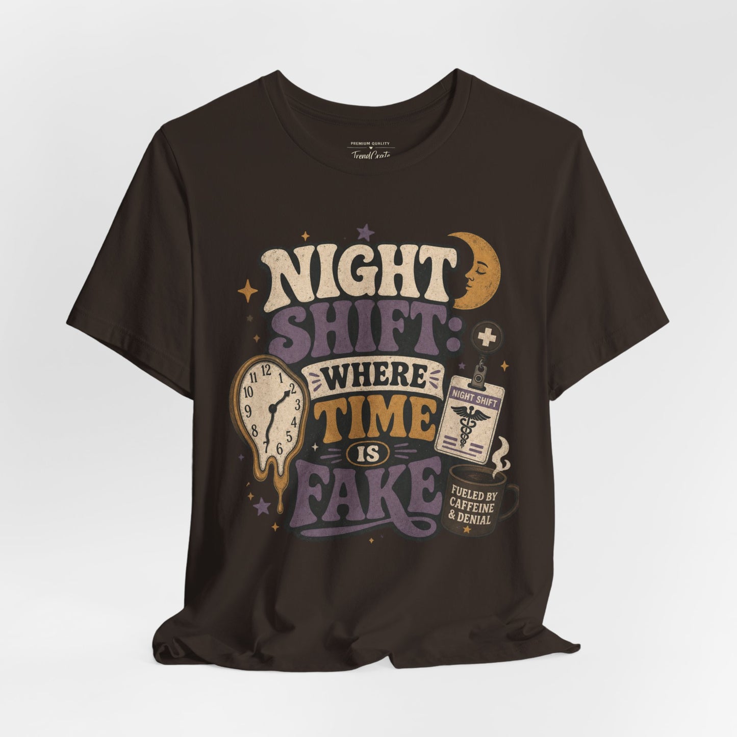 Night Shift: Where Time Is Fake Tee