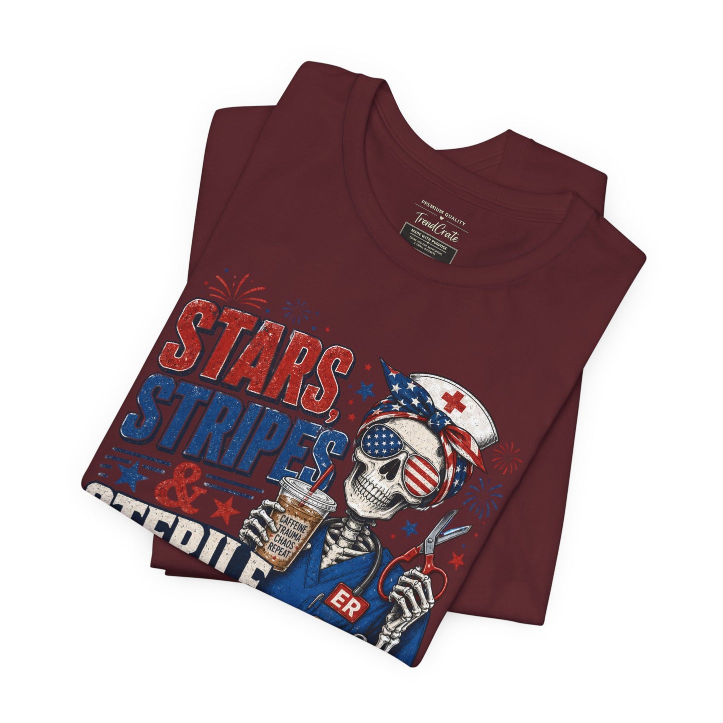 Stars, Stripes & Sterile Vibes Tee