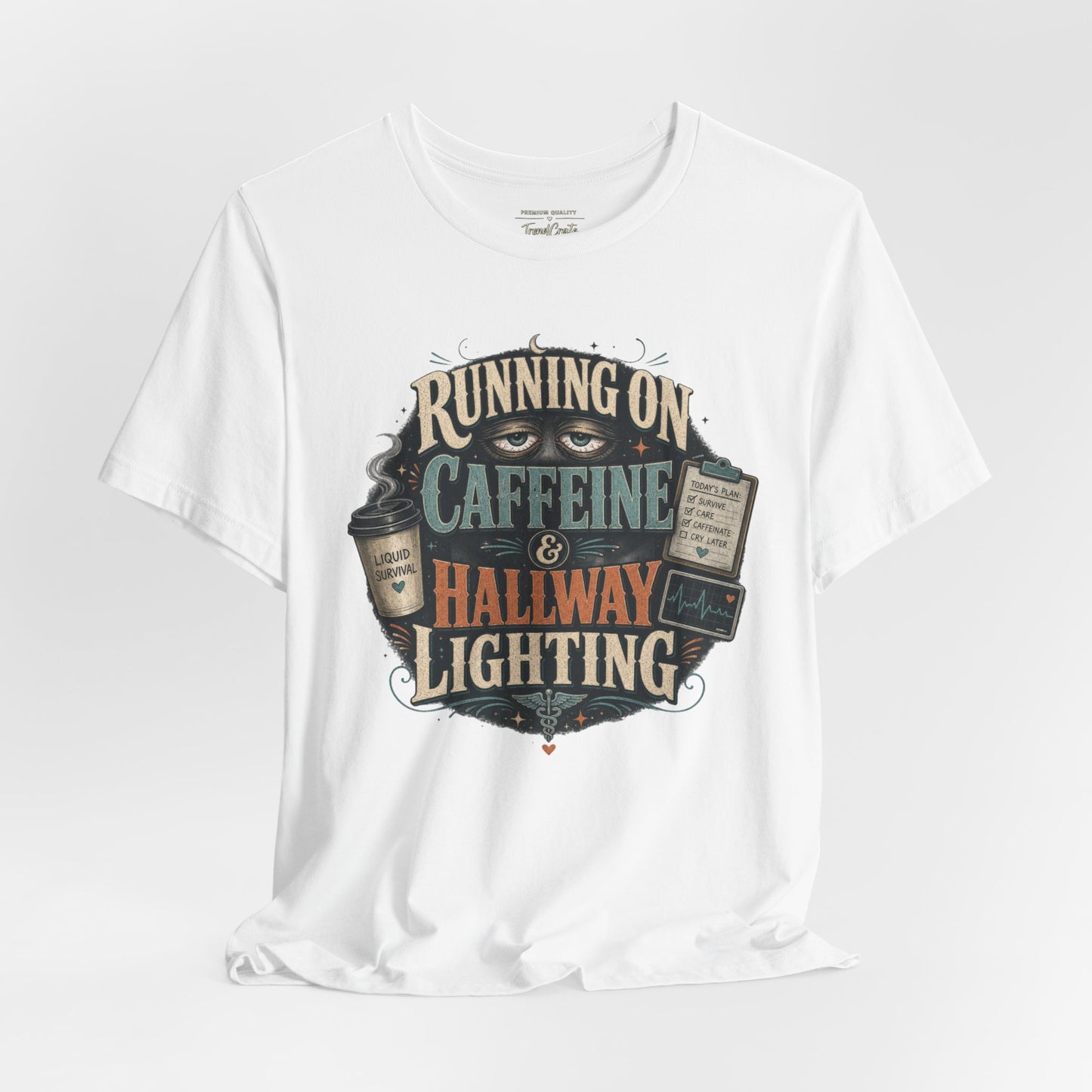 Running on Caffeine & Hallway Lighting Tee