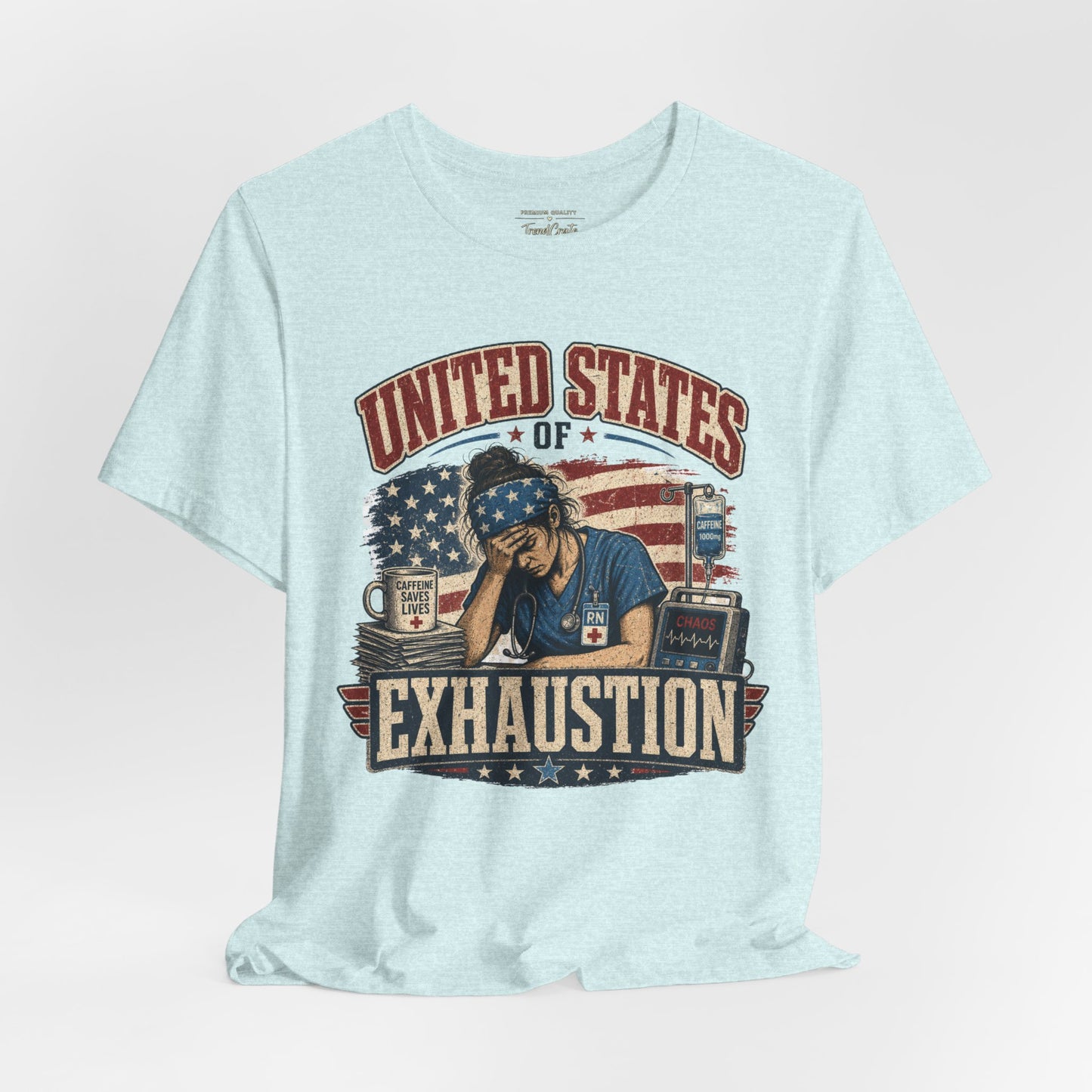 United States of Exhaustion Tee