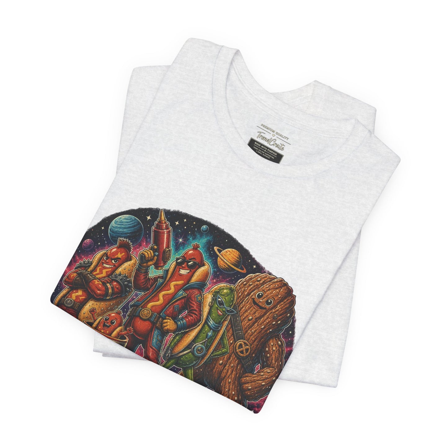 Guardians of the Glizzies Graphic Tee — Retro Space Adventure T-Shirt