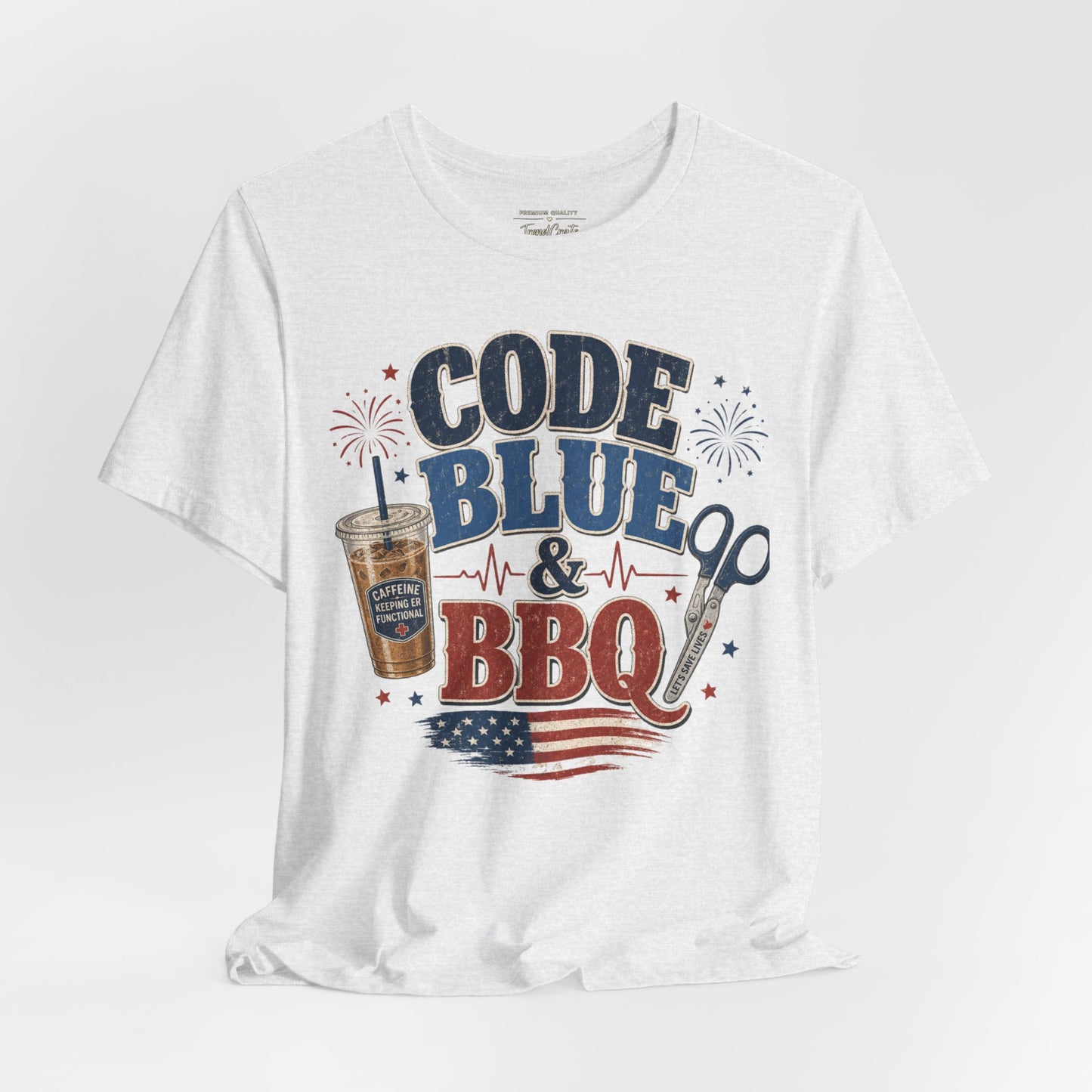 Code Blue & BBQ Tee