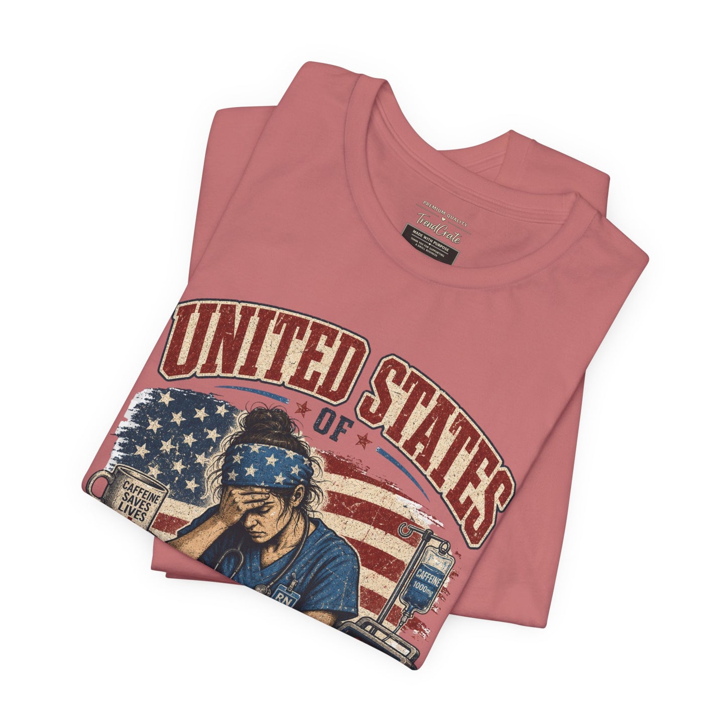 United States of Exhaustion Tee