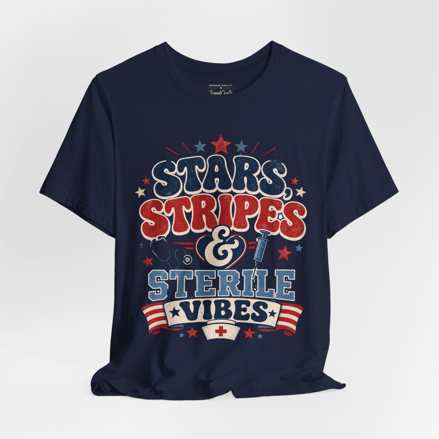 Stars Stripes & Sterile Vibes Tee