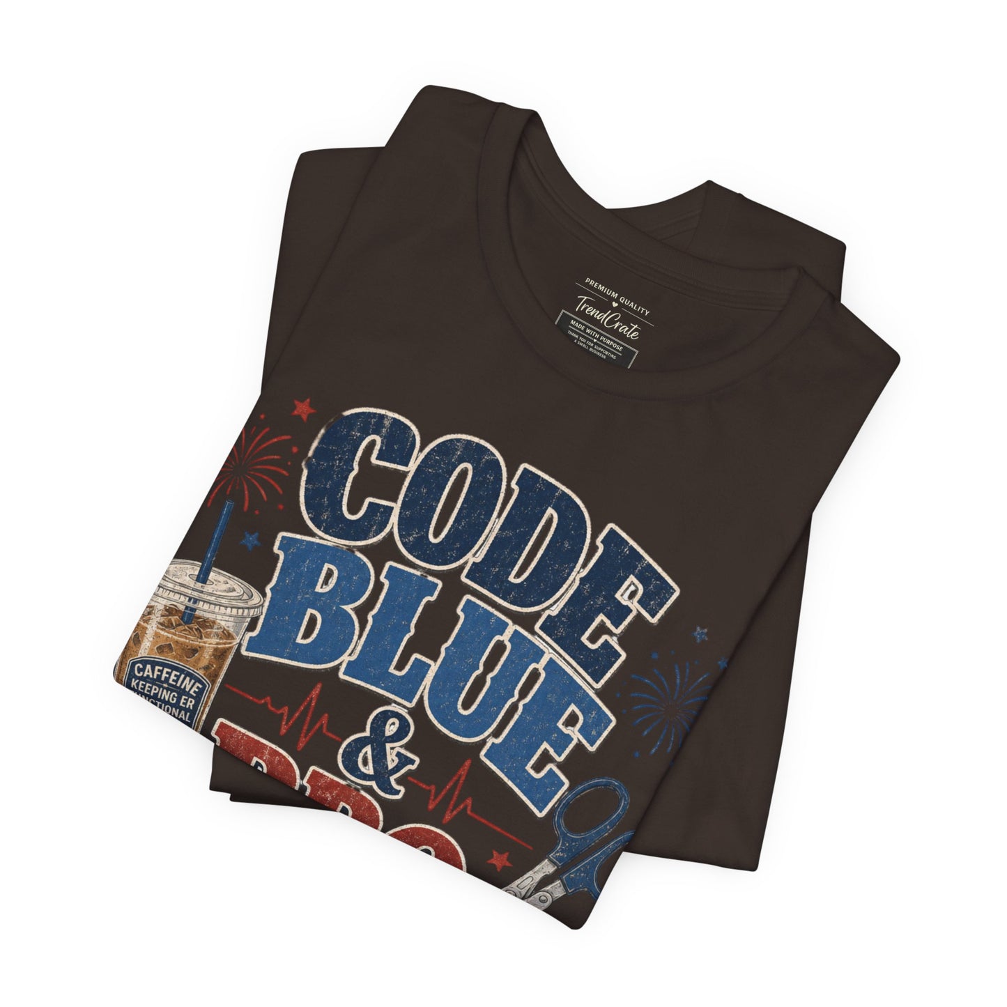 Code Blue & BBQ Tee