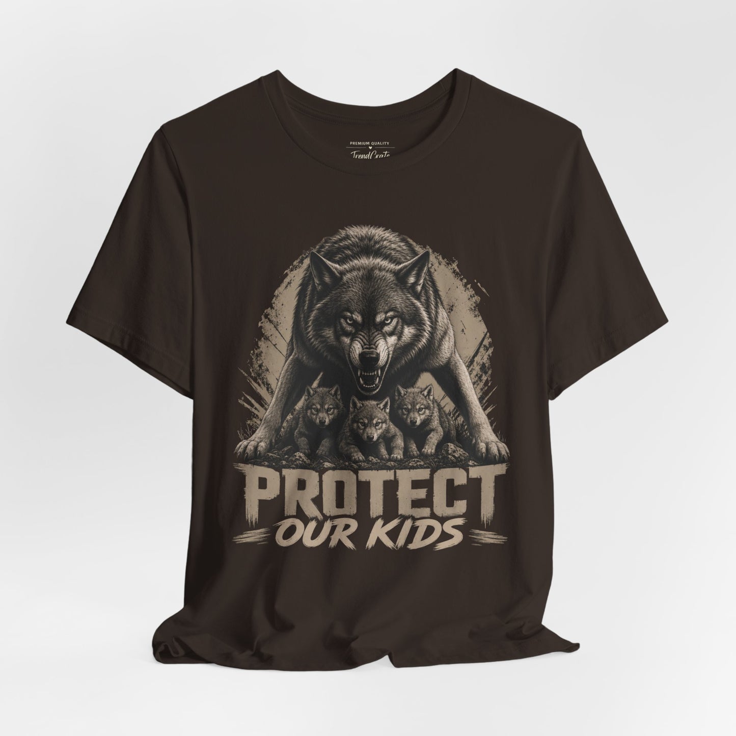 Protect Our Kids T-Shirt — Wolf Pack Family Protection Tee