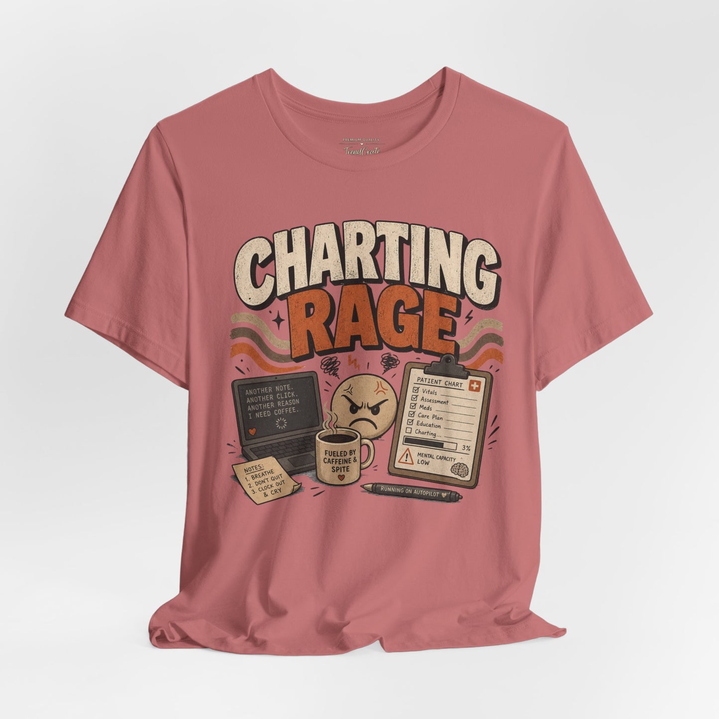 Charting Rage Tee