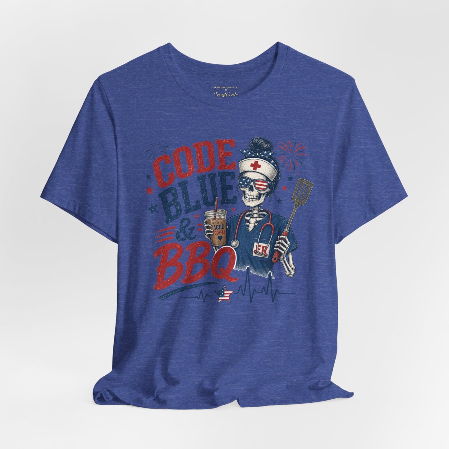Code Blue & BBQ EMS Tee