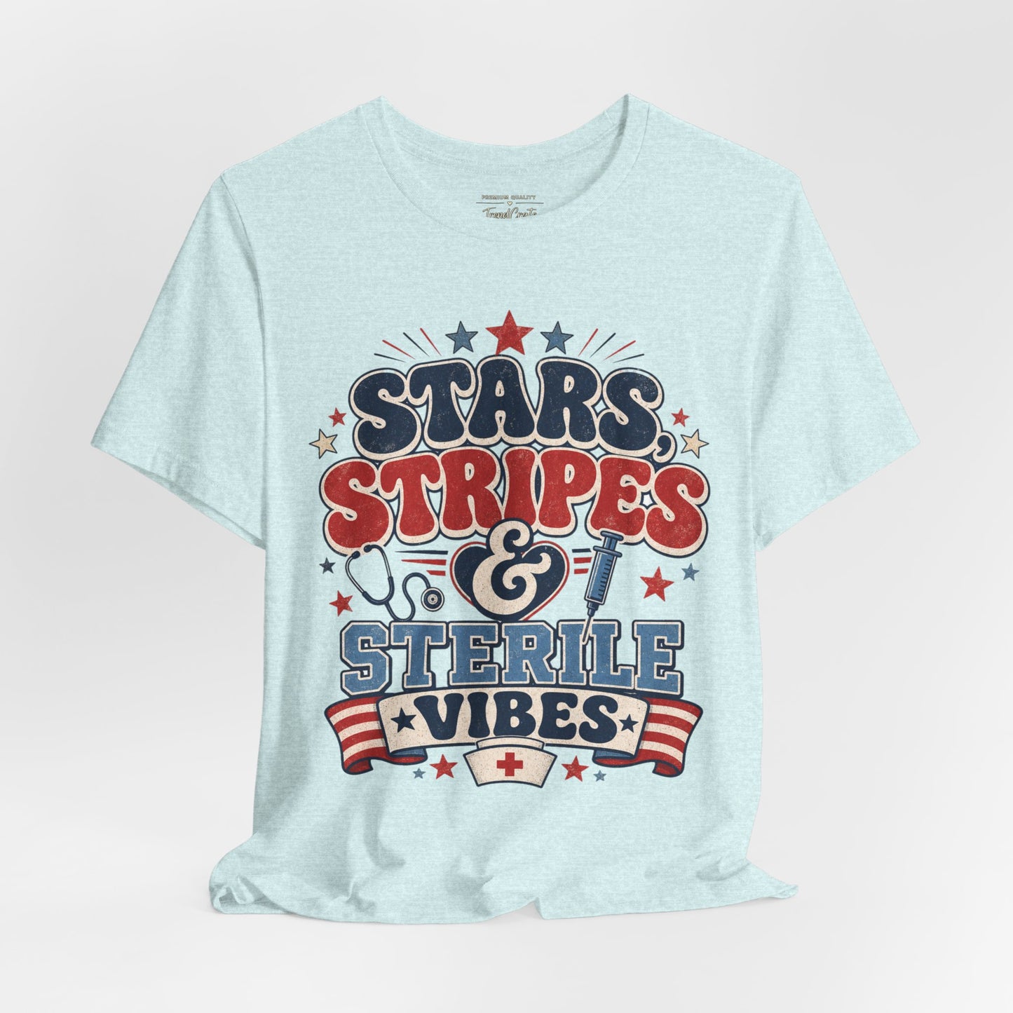 Stars Stripes & Sterile Vibes Tee