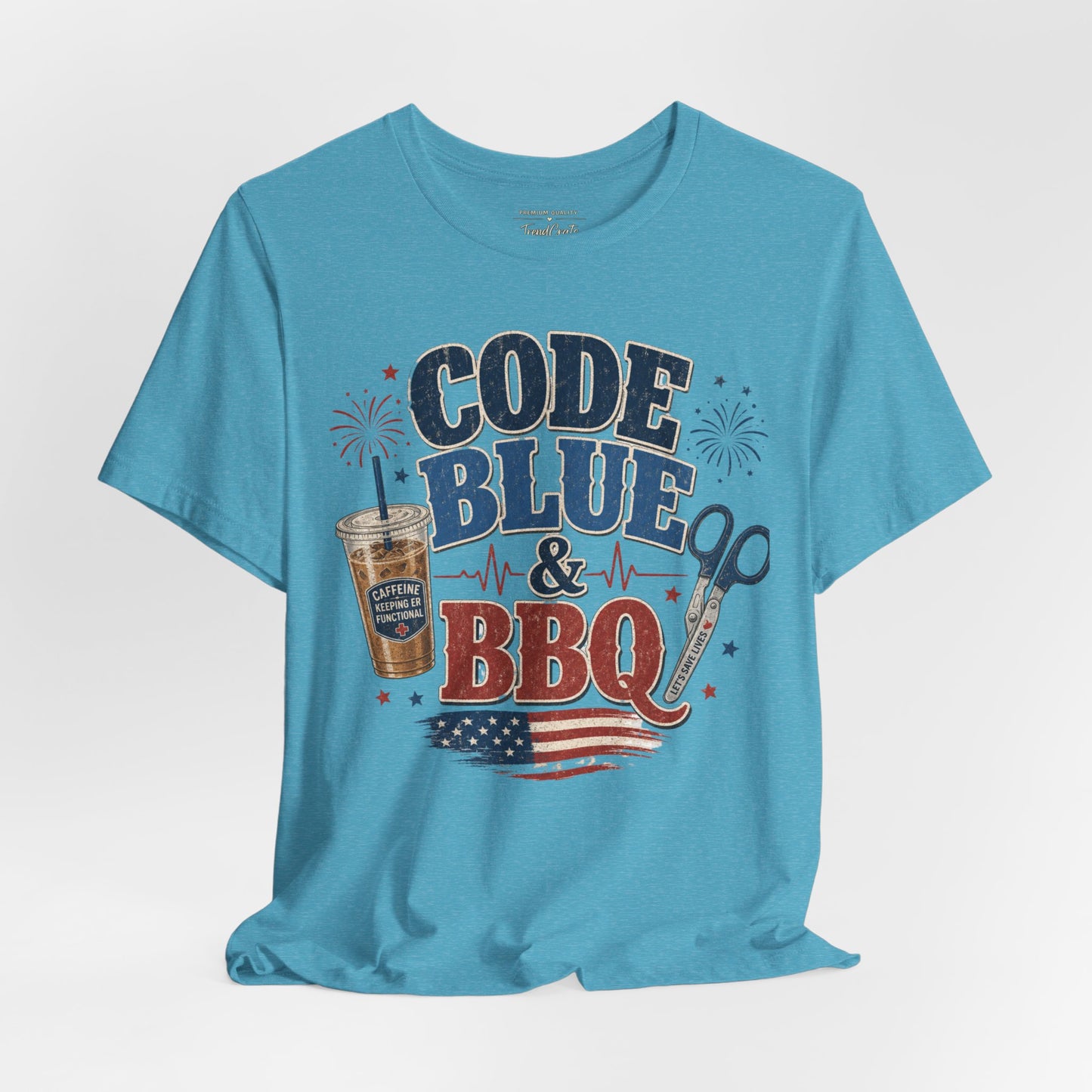 Code Blue & BBQ Tee