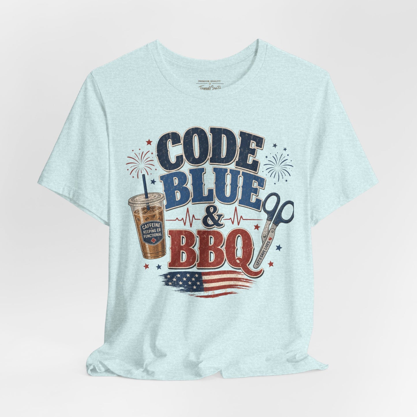 Code Blue & BBQ Tee