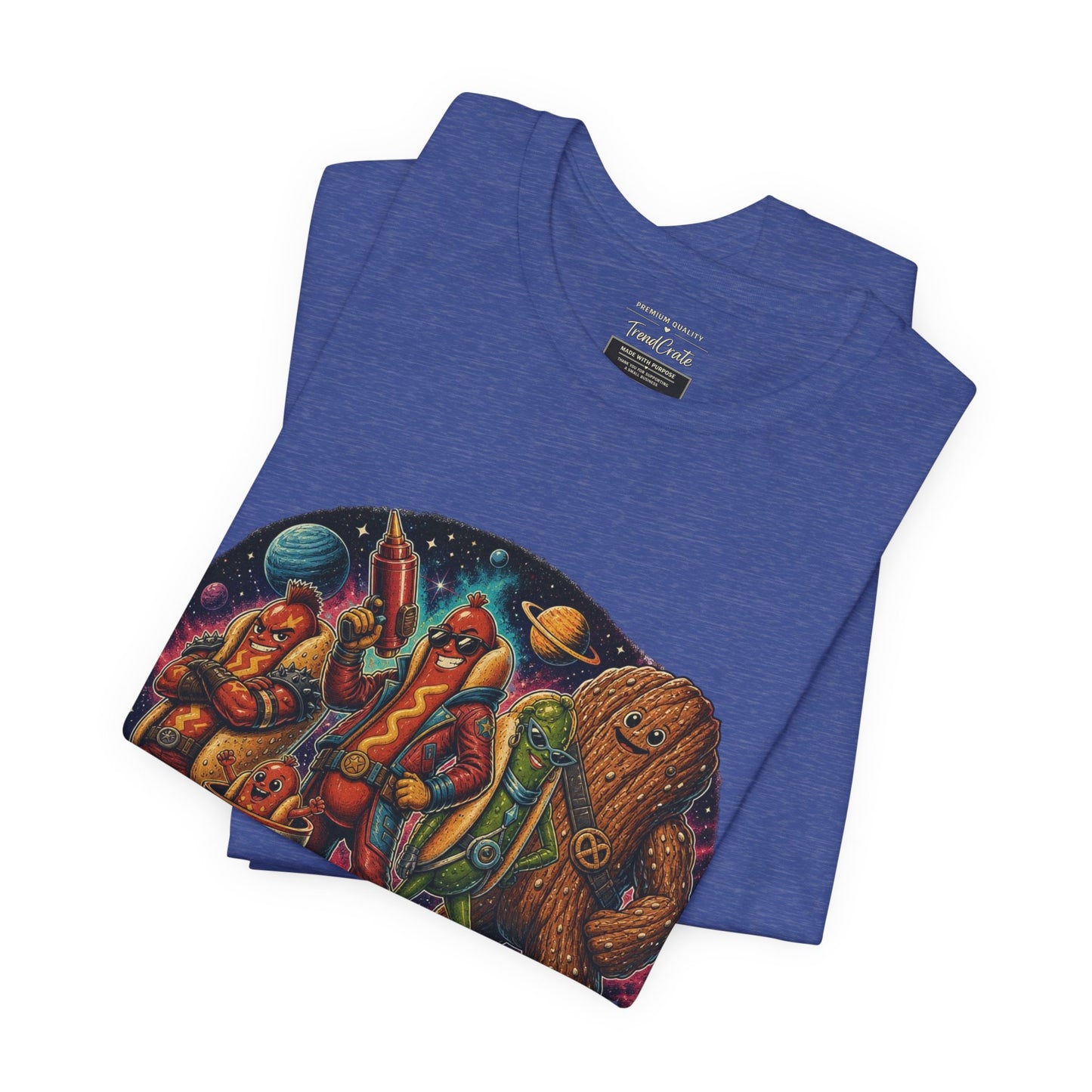 Guardians of the Glizzies Graphic Tee — Retro Space Adventure T-Shirt
