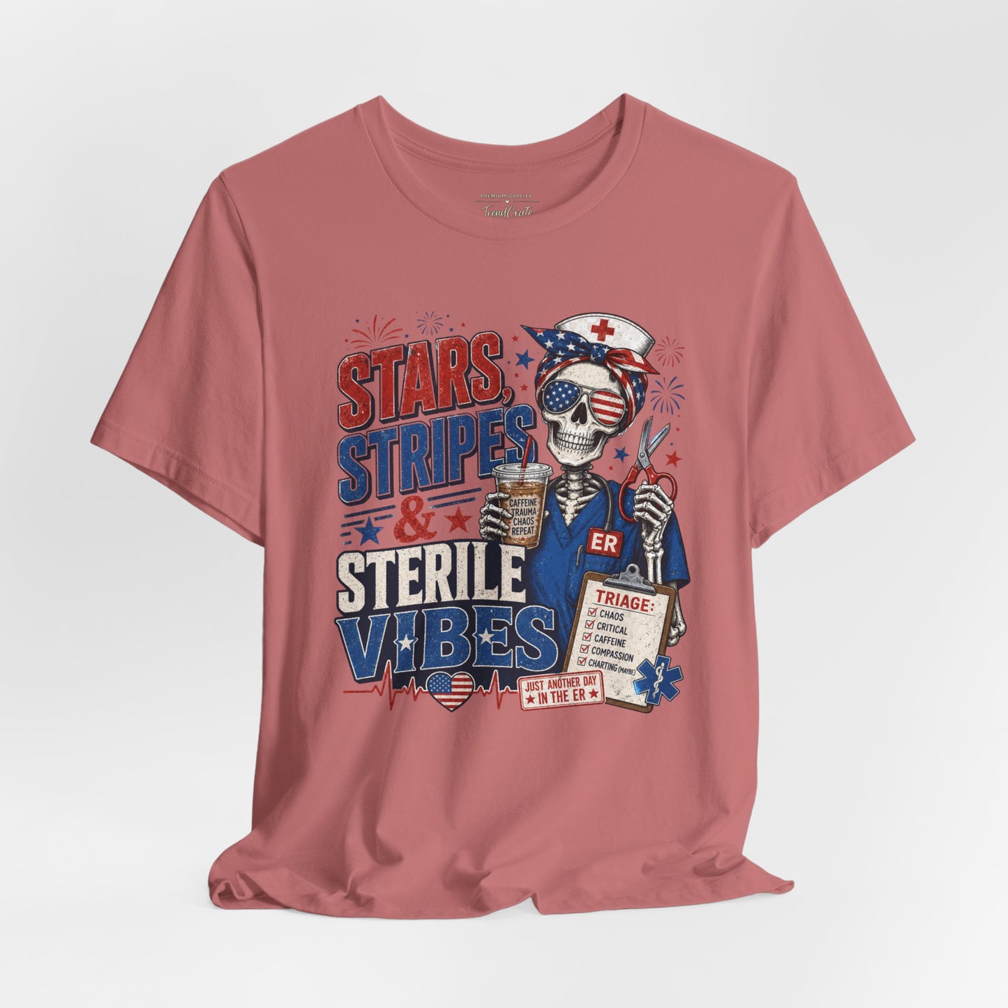Stars, Stripes & Sterile Vibes Tee