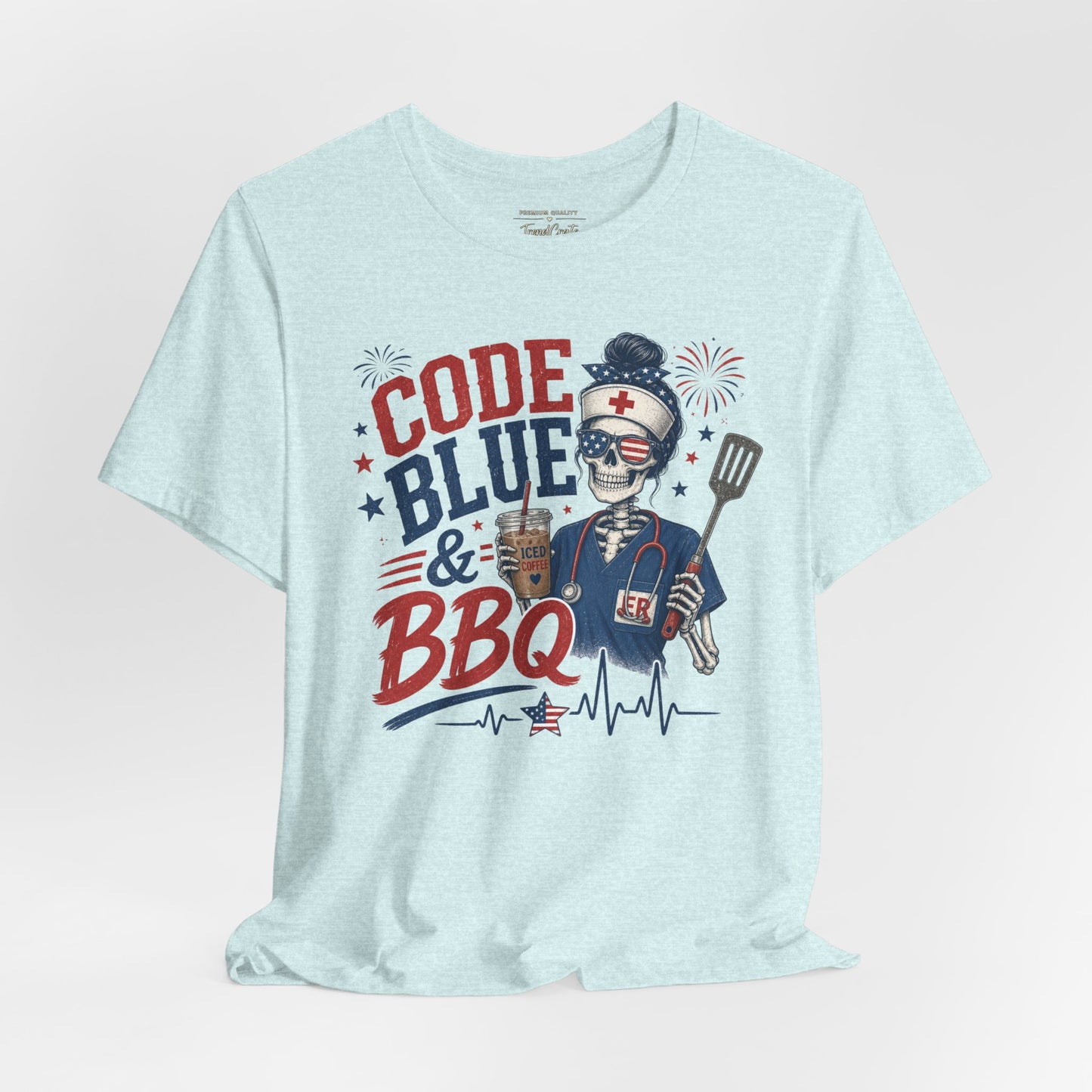 Code Blue & BBQ EMS Tee