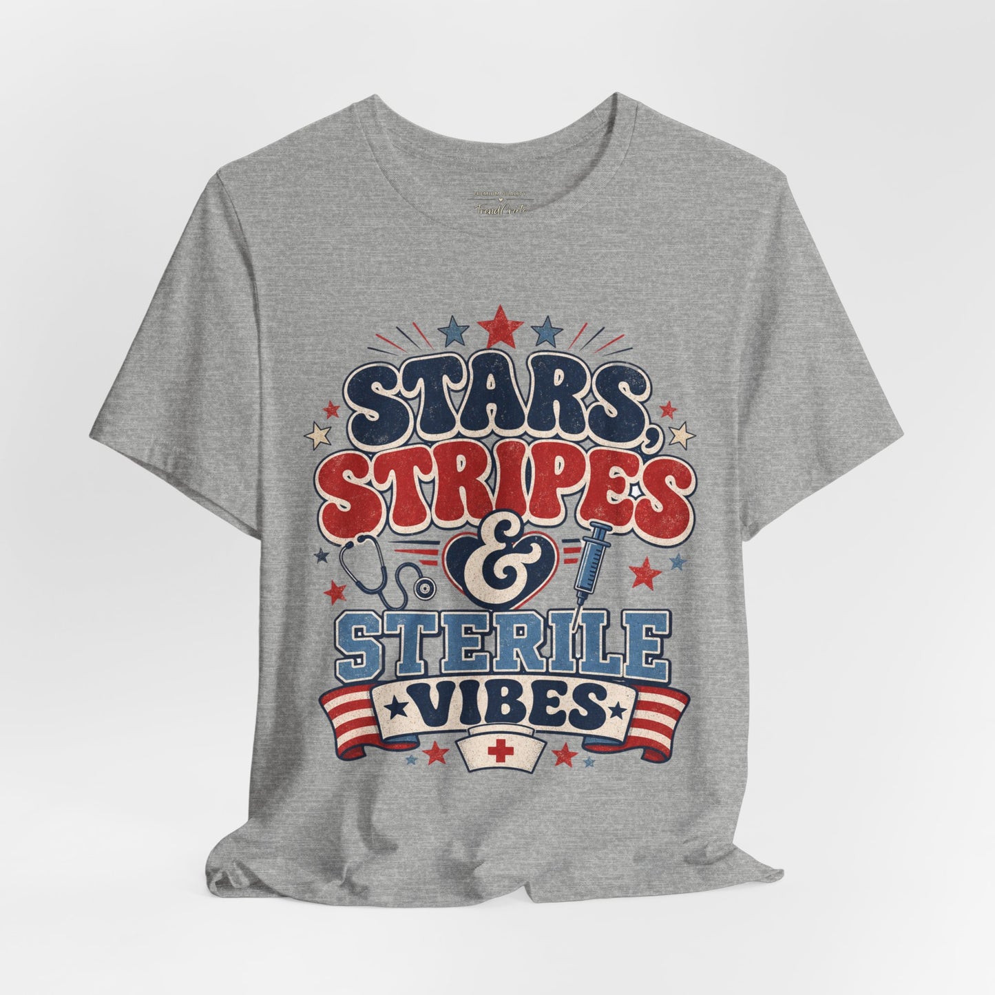 Stars Stripes & Sterile Vibes Tee