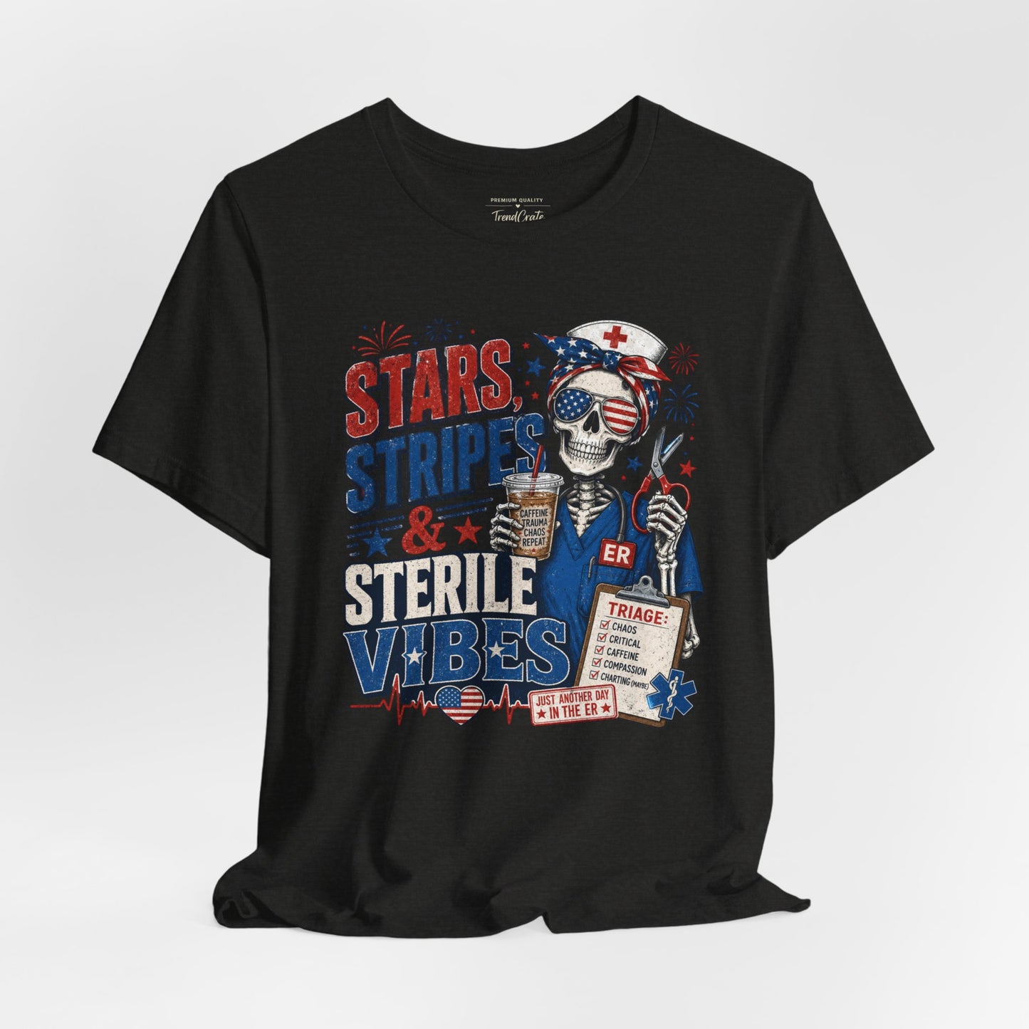 Stars, Stripes & Sterile Vibes Tee
