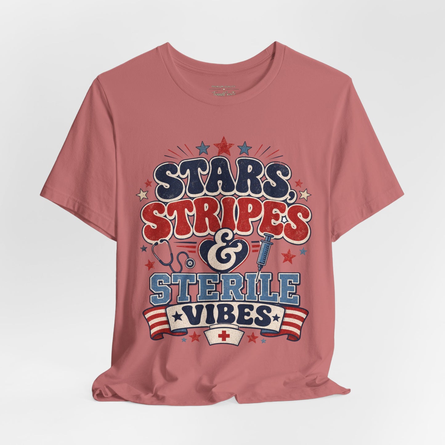 Stars Stripes & Sterile Vibes Tee