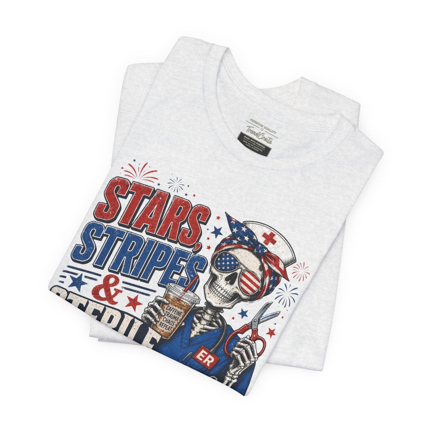 Stars, Stripes & Sterile Vibes Tee