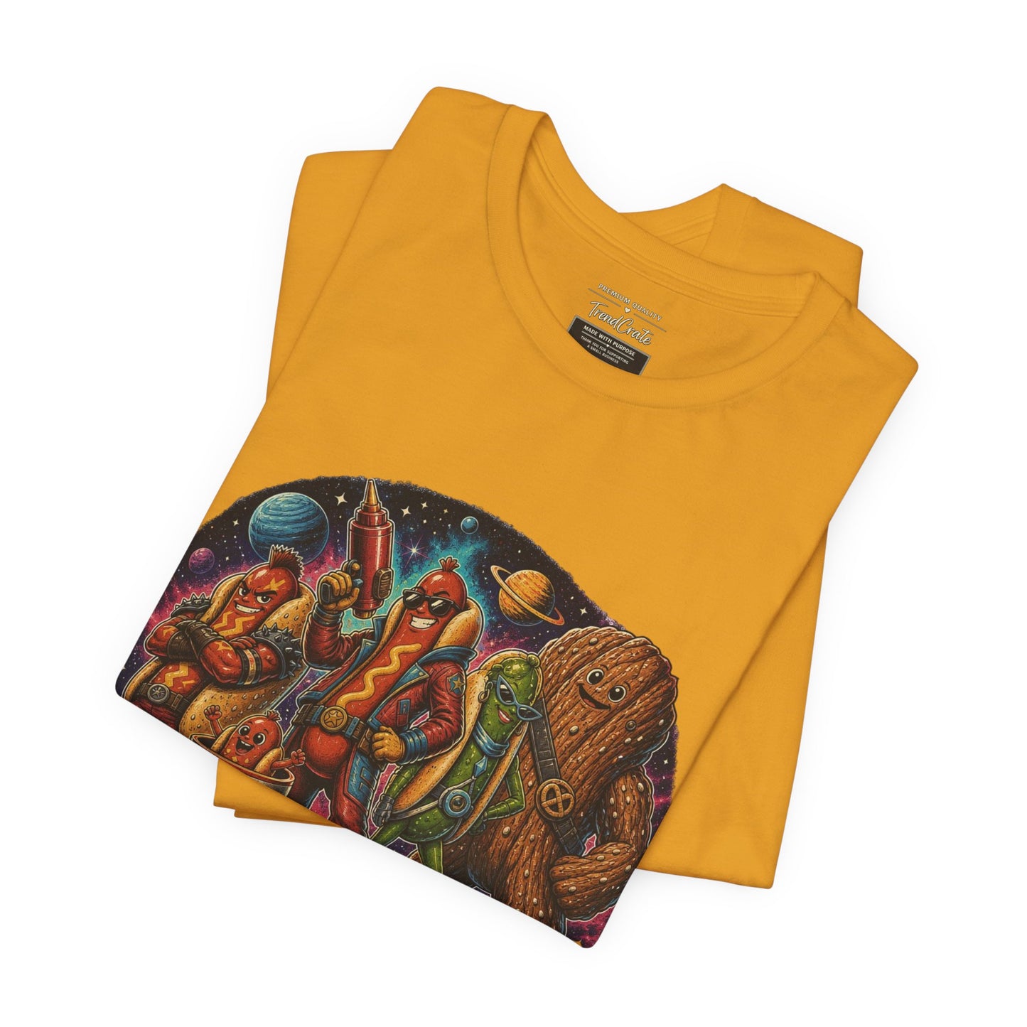 Guardians of the Glizzies Graphic Tee — Retro Space Adventure T-Shirt