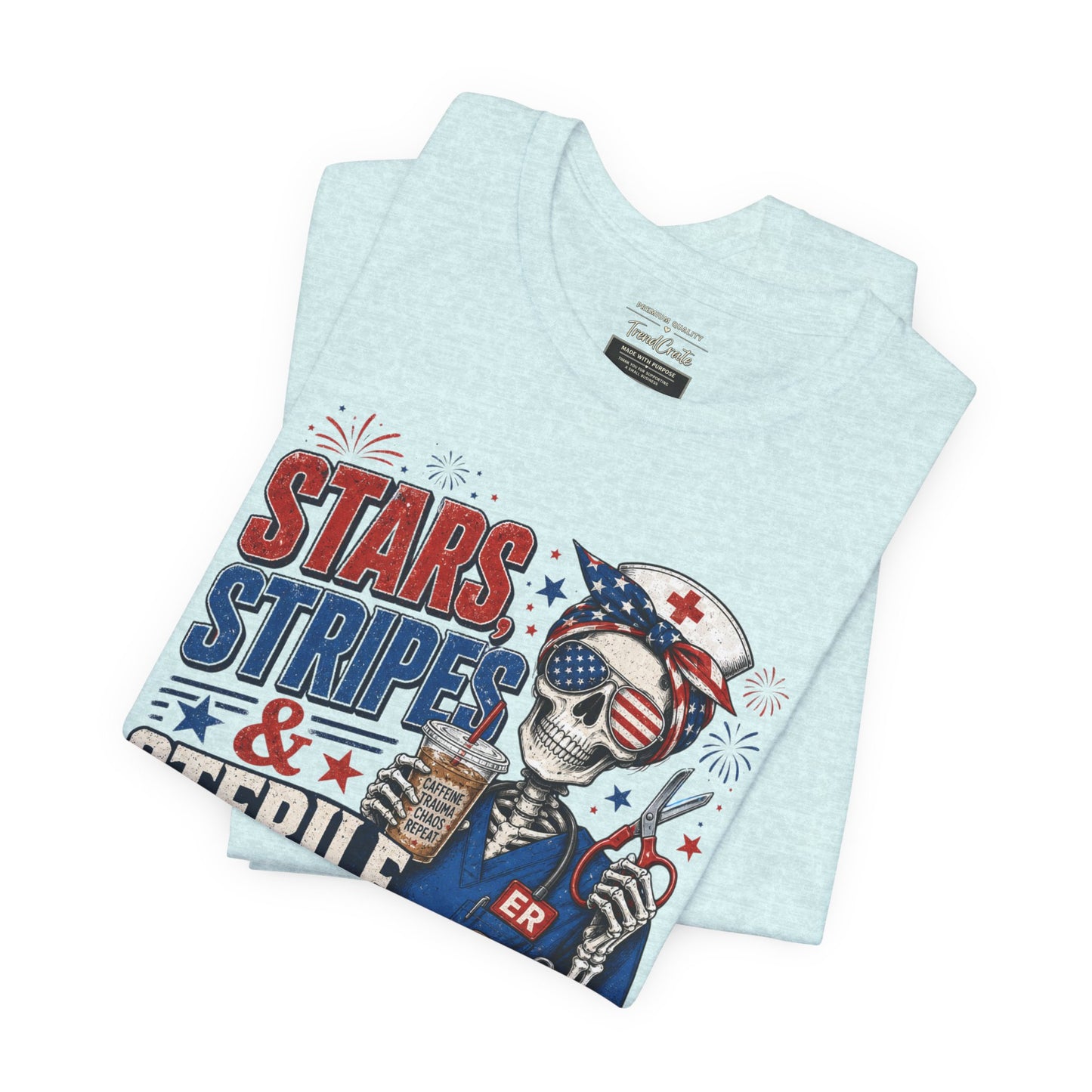 Stars, Stripes & Sterile Vibes Tee