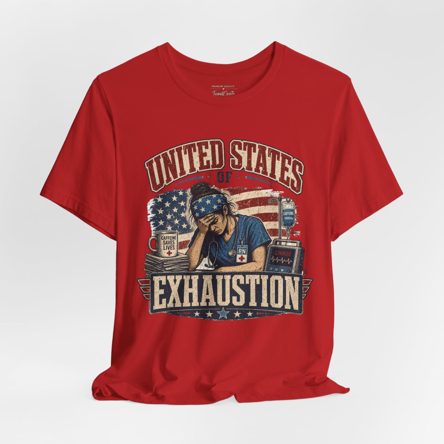 United States of Exhaustion Tee