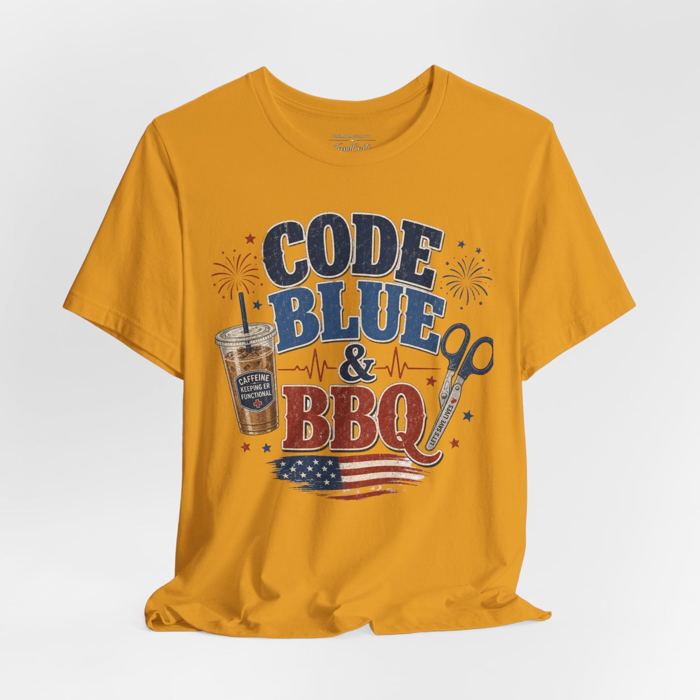 Code Blue & BBQ Tee