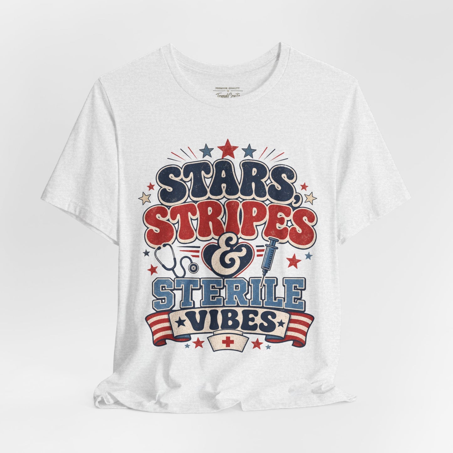 Stars Stripes & Sterile Vibes Tee