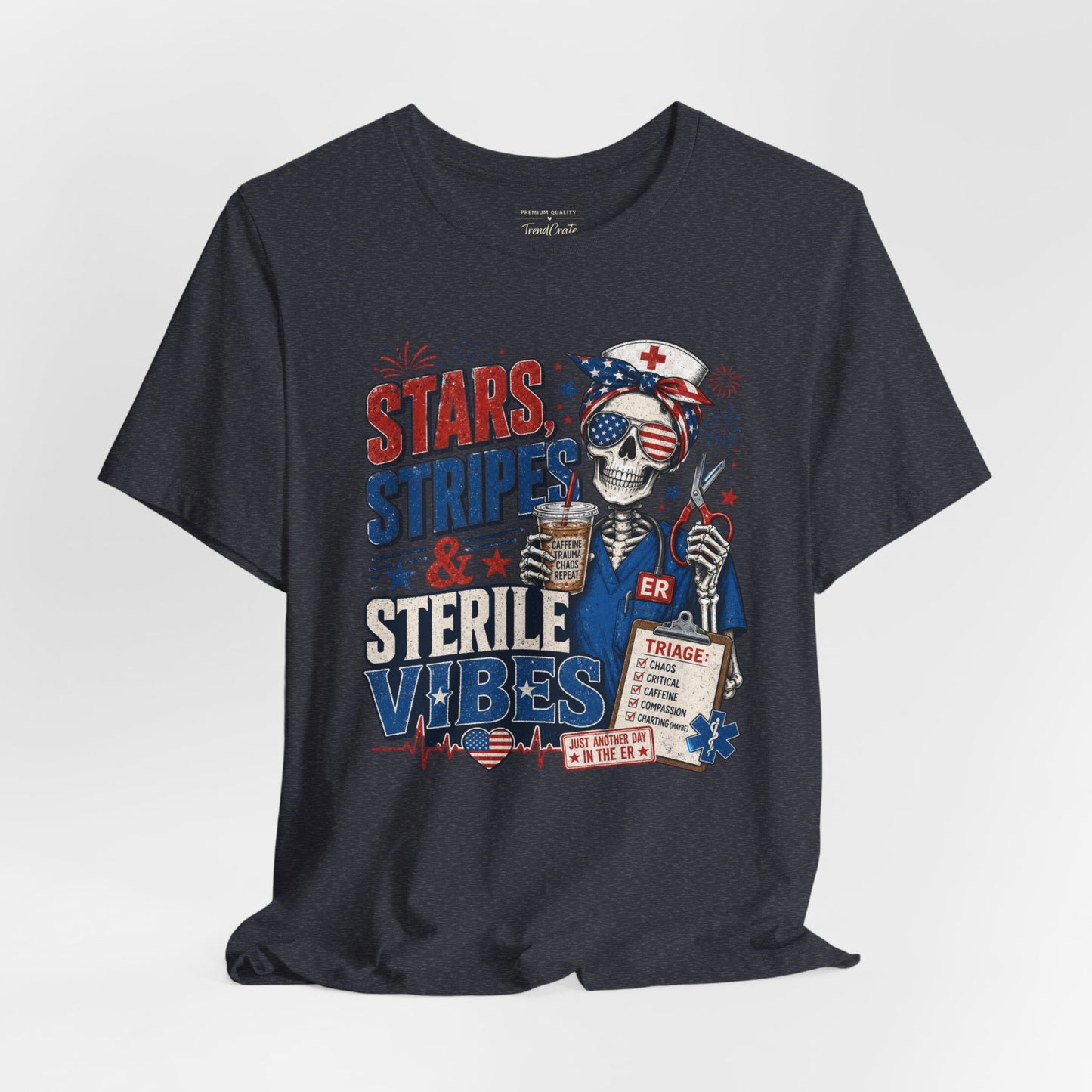 Stars, Stripes & Sterile Vibes Tee