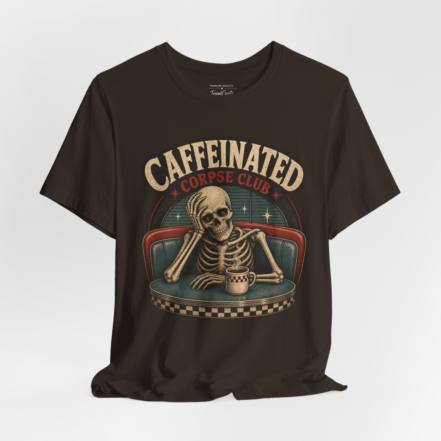 Caffeinated Corpse Club Tee
