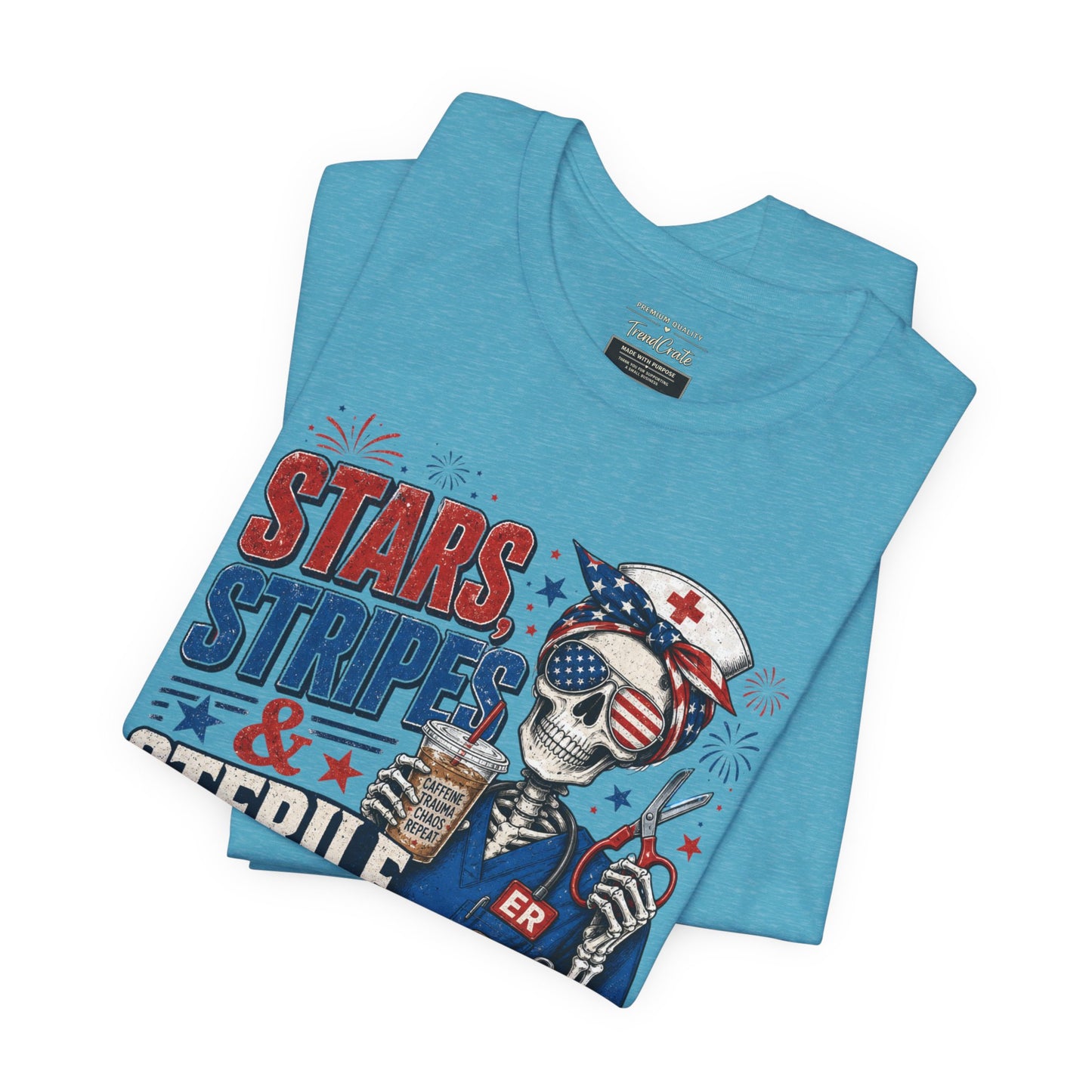 Stars, Stripes & Sterile Vibes Tee