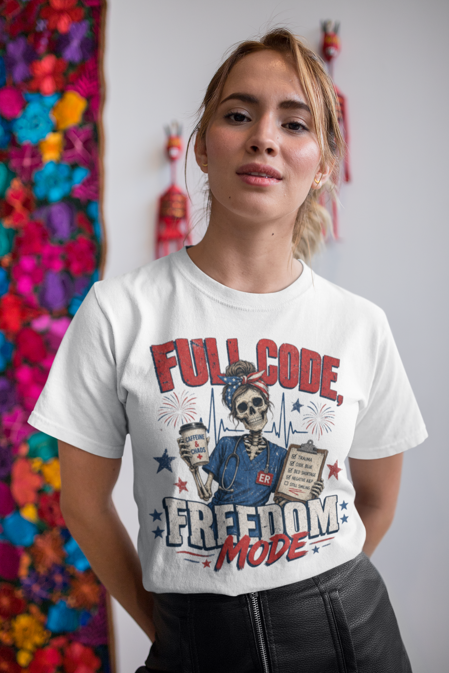 Full Code, Freedom Mode Nurse Tee