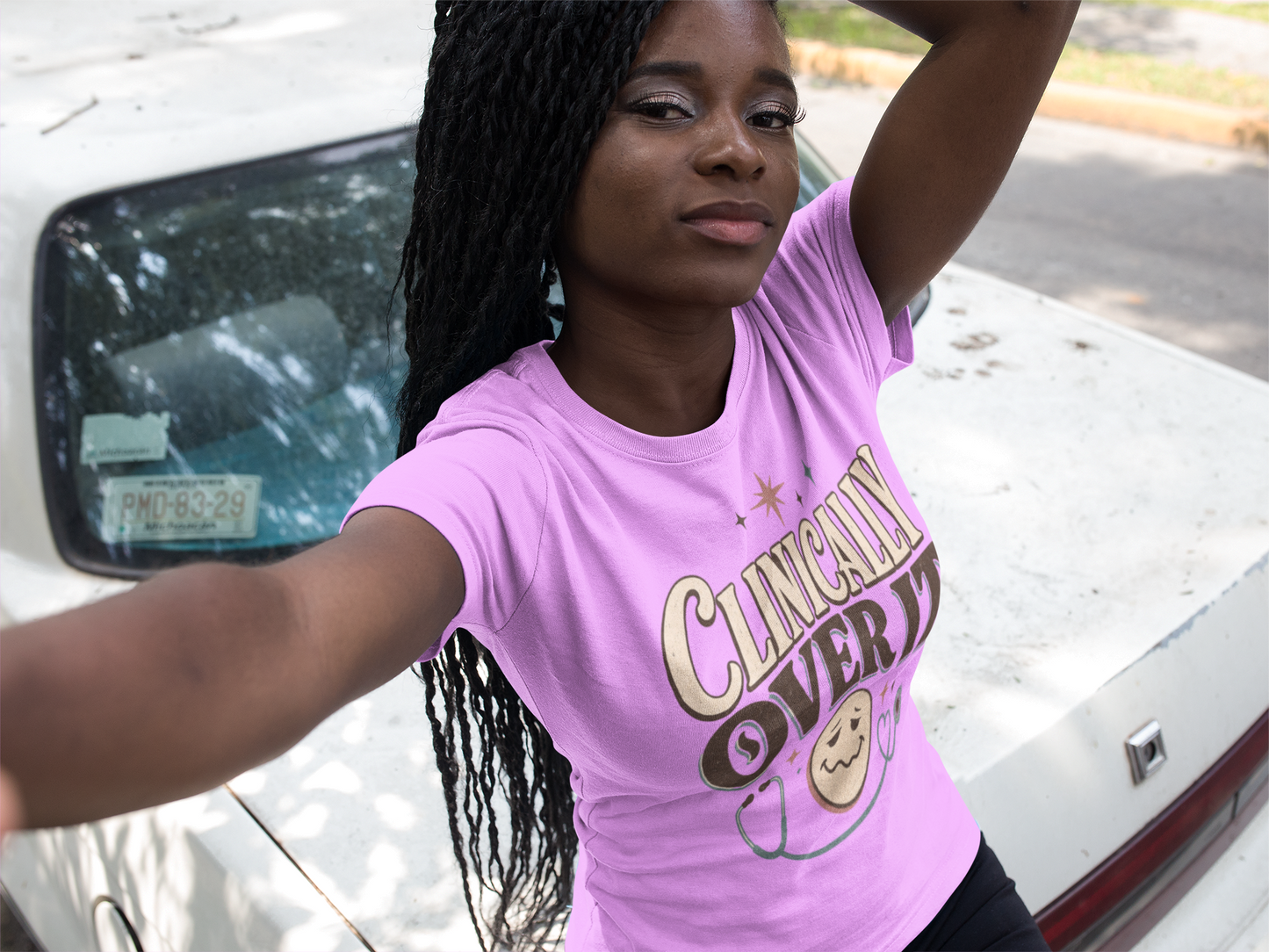 Clinically Over It Tee