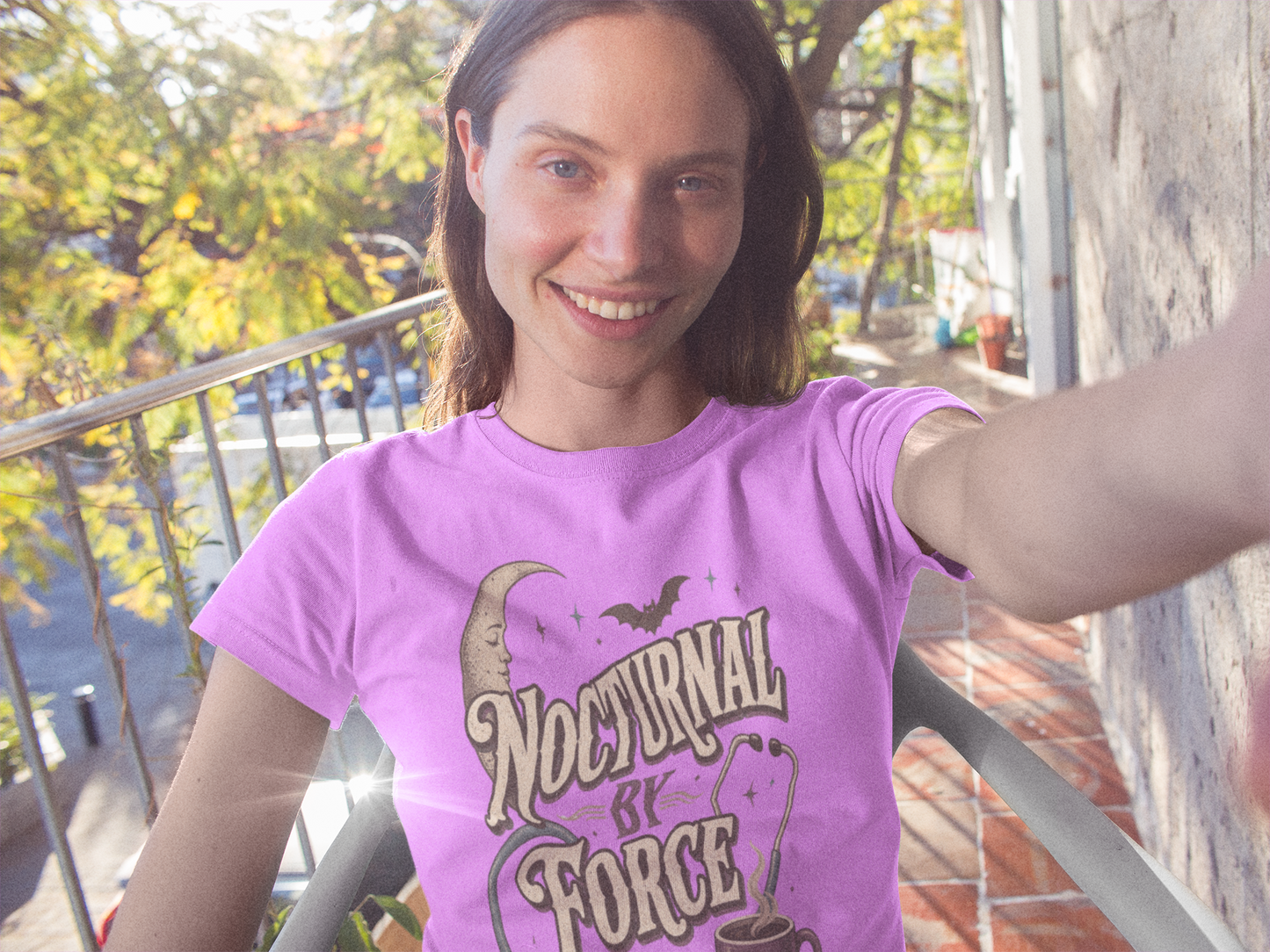 Nocturnal By Force Tee