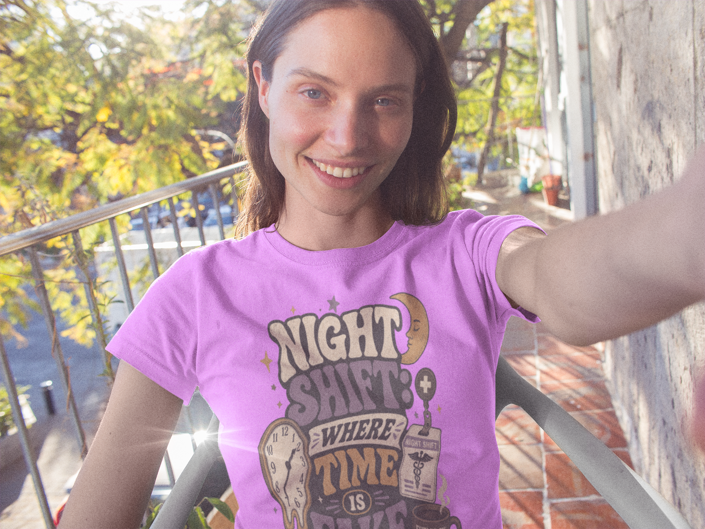 Night Shift: Where Time Is Fake Tee